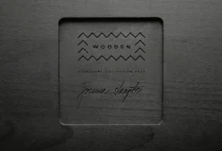 Wooden SJL utdragbart bord, 120-180 cm, svart bok