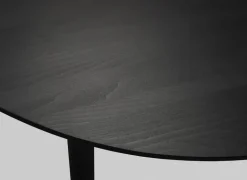 Wooden SJL utdragbart bord, 120-180 cm, svart bok