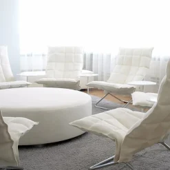 Woodnotes K stol, smal, tubulär, vit