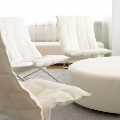 Woodnotes K stol, smal, tubulär, vit