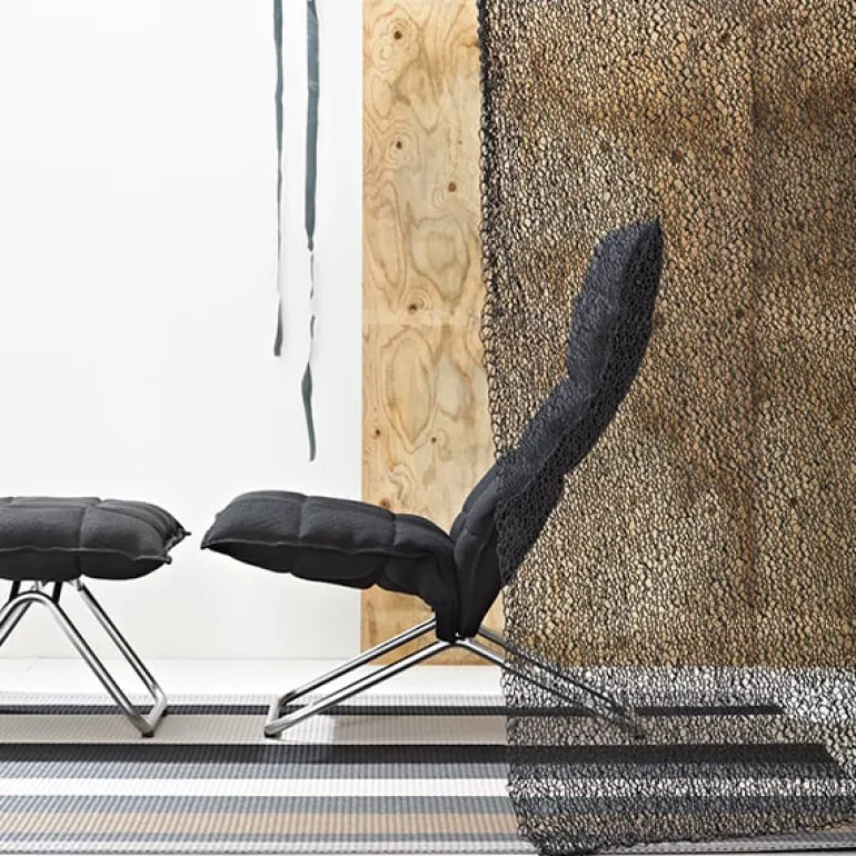 Woodnotes K stol, smal, tubulär, vit