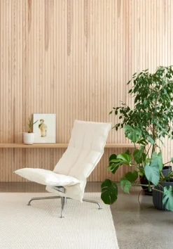 Woodnotes K-stol, smal, svängbar stjärnbas, svart