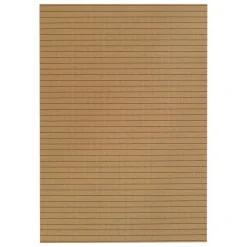 Woodnotes Line matta, natur - svart