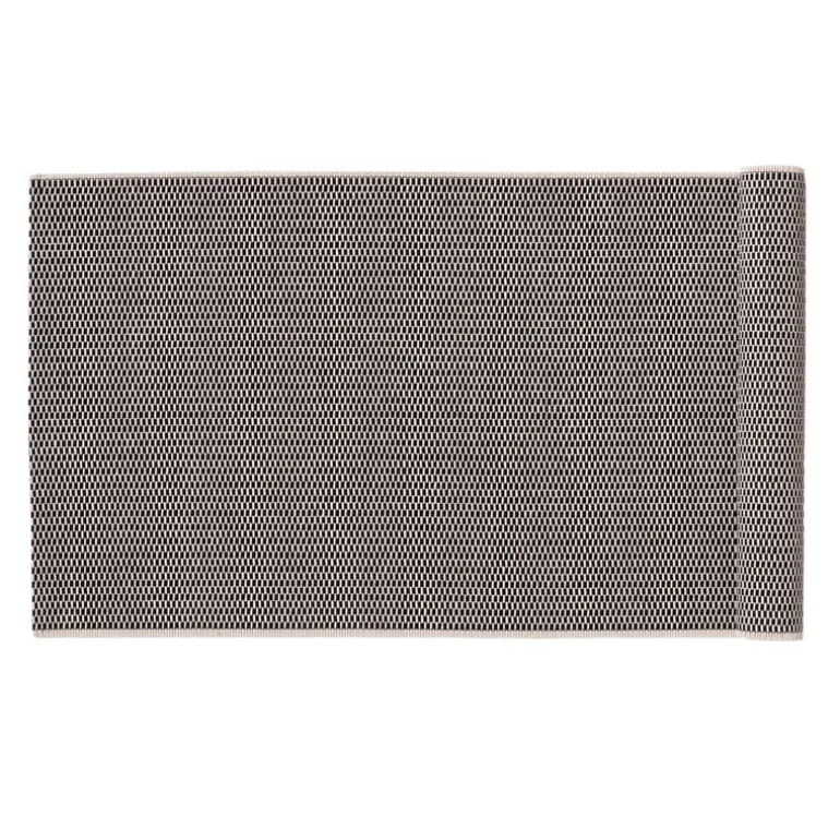 Woodnotes Morning bordslöpare, 35 x 120 cm, svart - sten