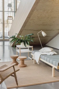 Woodnotes New York matta, vit - natur