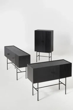 Woud Array sideboard 180 cm, svart