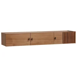 Woud Array sideboard 150 cm, väggmonterad, valnöt