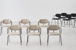 Woud Frame stol, svart - svart Davis Sawana 14