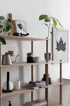 Woud Hyllsystem Elevate 4, svart