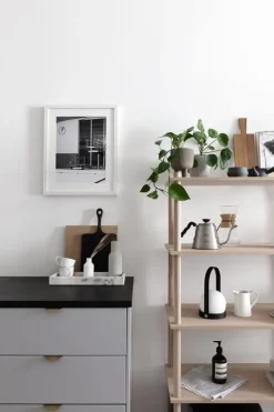 Woud Hyllsystem Elevate 4, svart