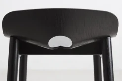 Woud Mono barstol 75 cm, svart