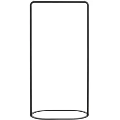 Woud O&O klädhängare, stor, svart