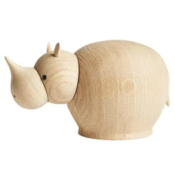 Woud Rina Rhinoceros figurin, medium