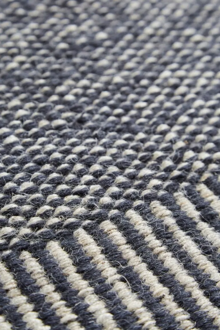 Woud Rombo matta 170 x 240 cm, grå