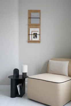 Woud Sentrum sidobord, svart