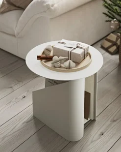 Woud Sentrum sidobord, varm grå