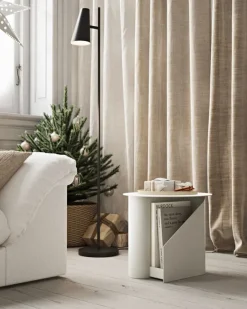 Woud Sentrum sidobord, varm grå