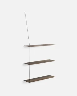 Woud Stedge tilläggshylla 80 cm, rökt ek