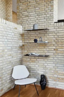 Woud Stedge tilläggshylla 80 cm, rökt ek