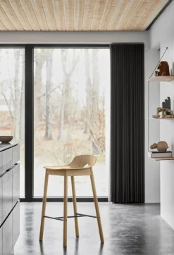 Woud Stedge tilläggshylla 80 cm, vitpigmenterad lackad ek