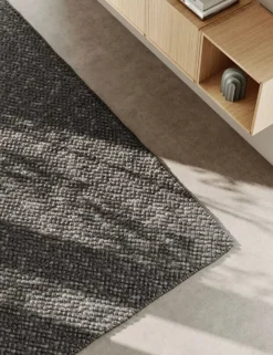 Woud Tact matta, 90 x 140 cm, antracitgrå