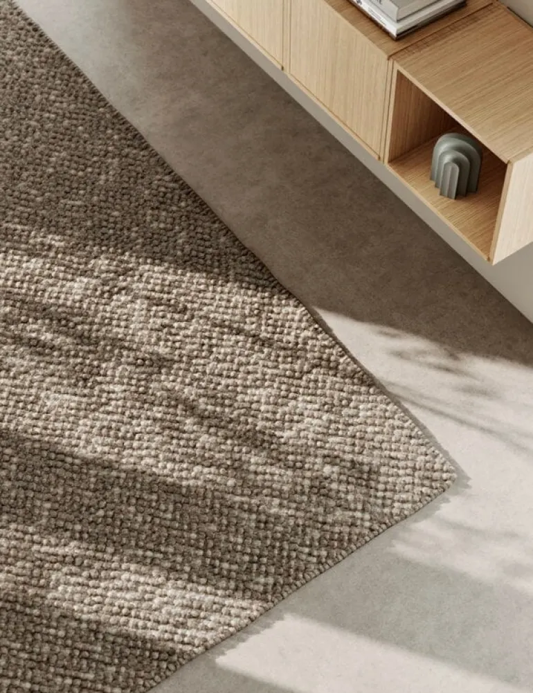 Woud Tact matta, 90 x 140 cm, brun