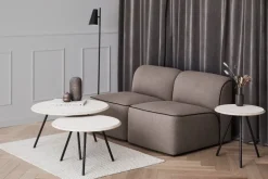 Woud Tact matta 90 x 140 cm, grå