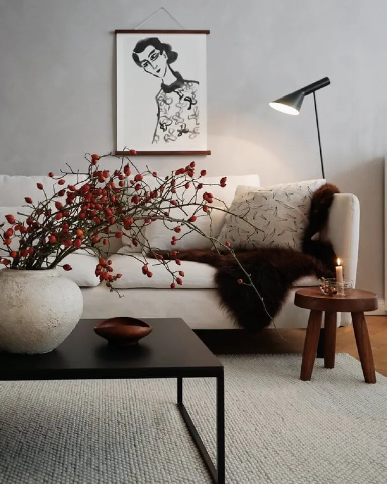 Woud Tact matta 170 x 240 cm, naturvit