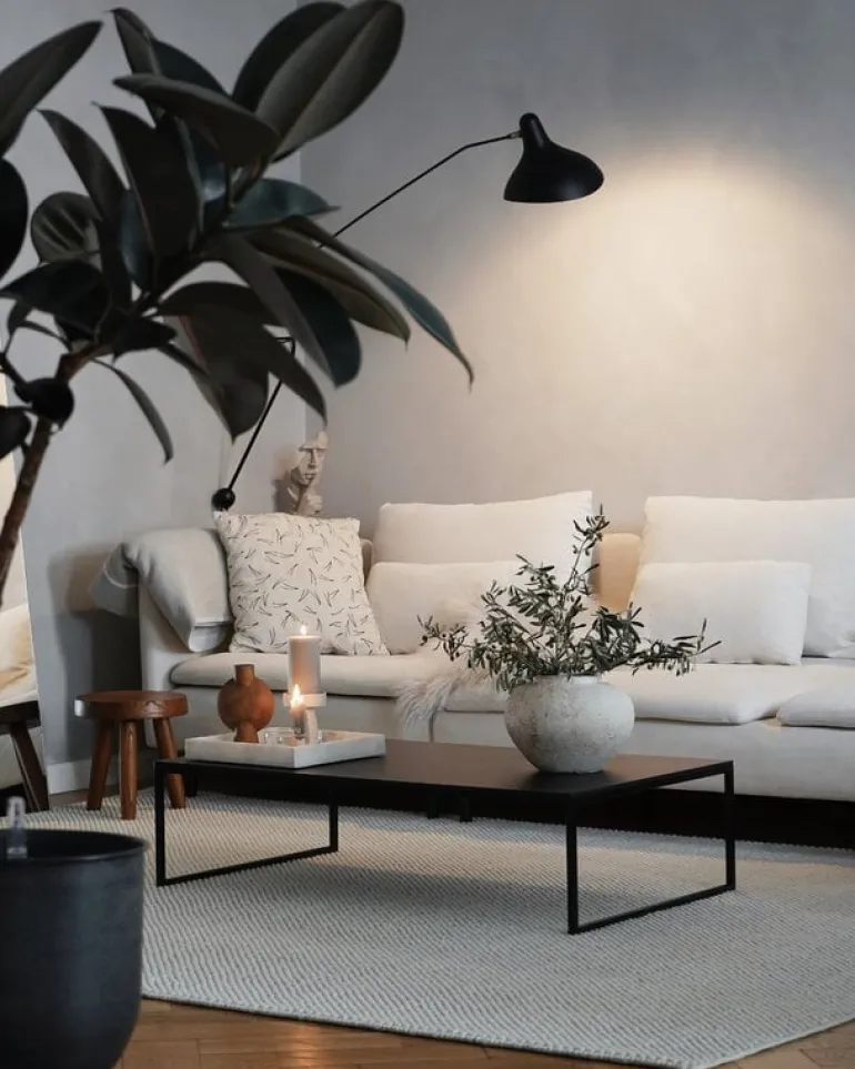 Woud Tact matta 170 x 240 cm, naturvit