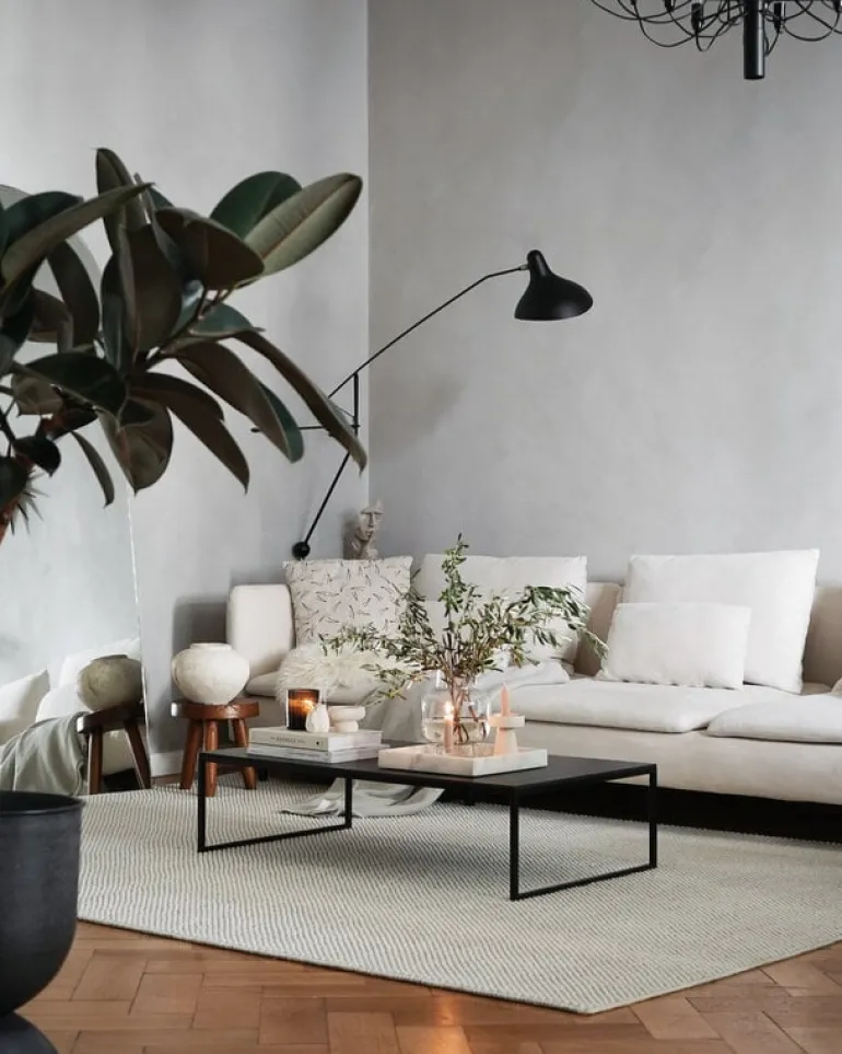 Woud Tact matta 170 x 240 cm, naturvit