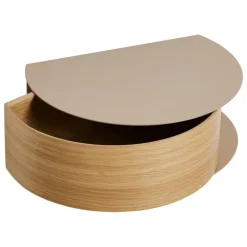 Woud Wallie vägghängd låda, ek – gråbeige