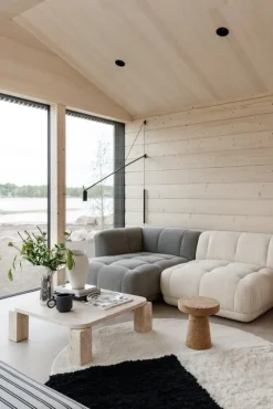 Woven Works Arc matta, svart och vit