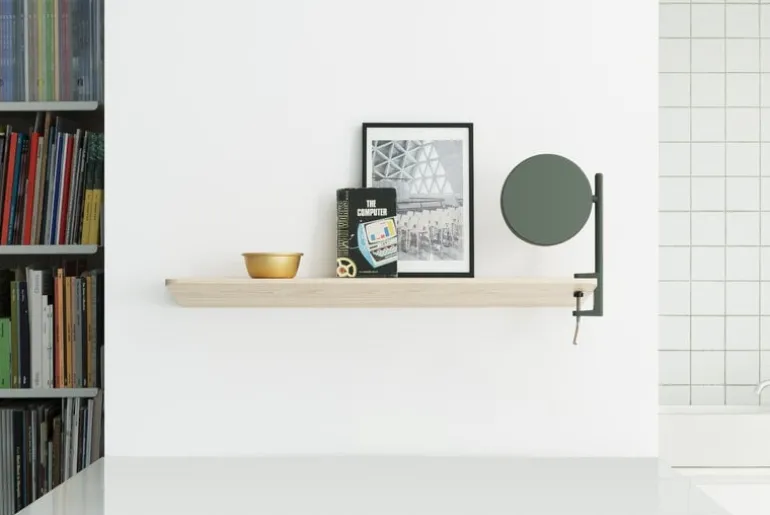 Wästberg w182 Pastille c1 klämlampa, olivgrön