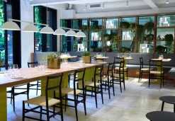 Wästberg w103 Sempé s3 pendellampa, traffic white