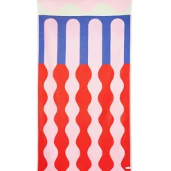 ZigZagZurich Santa Monica XL handduk, 100 x 180 cm, flerfärgad